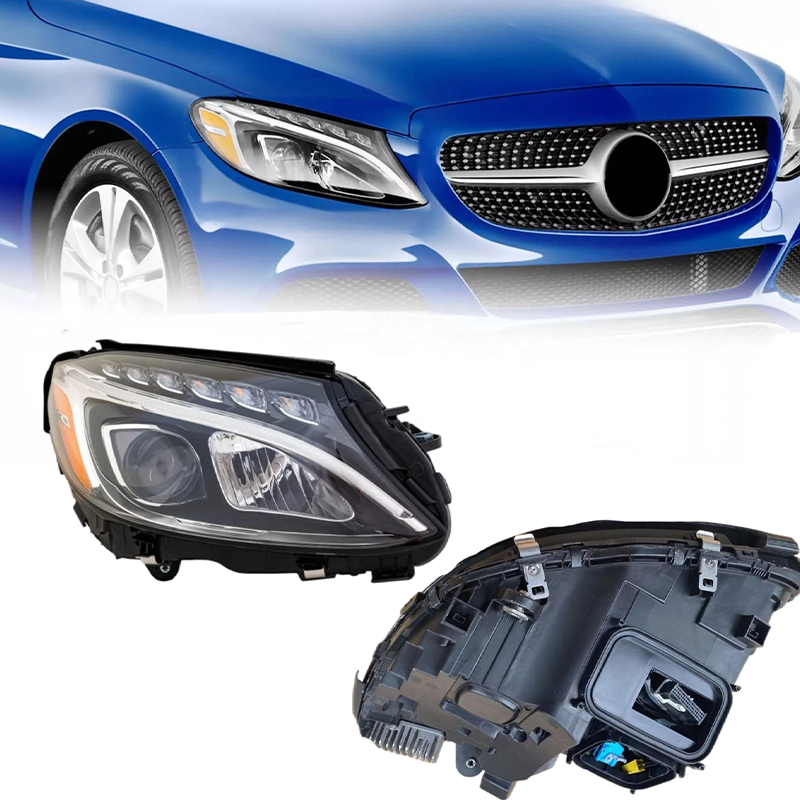 Automotive Lighting System USA Headlamp LHD Front LED 12V Headlights OEM 2059061561 2059061661 for Benz C Class W205 2015-2018 - Product Image 6 of 6 - OEM 2059061561 2059061661
