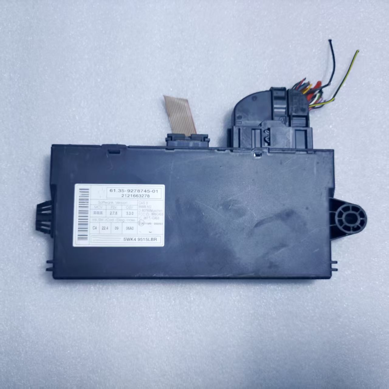 OEM 6135927874501 CAS3 Control Unit for BMW E81 E82 E87 E88 E90 E91 E92 E93 X1 - Product Image 5 of 5 - OEM 6135927874501