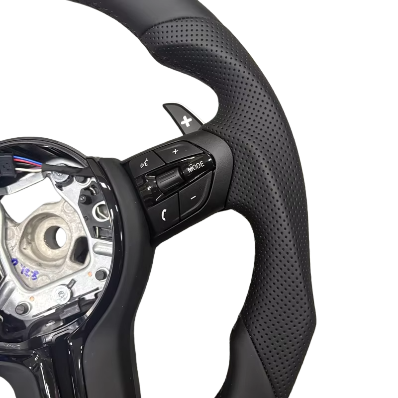 Кожаный руль OEM для BMW F10 F20 F30 F32 F36 F80 M3 M4 M5 M6 - фото 4